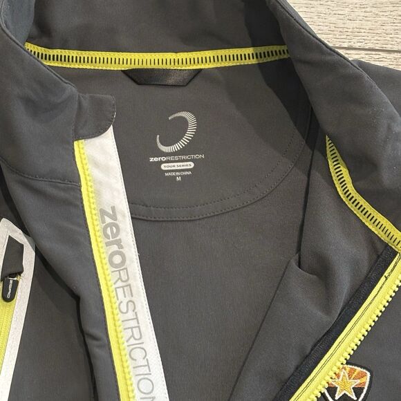 Zero Restriction Golf Vest Mens Medium Full Zip Tour Series Scottsdale National - Picture 5 of 7